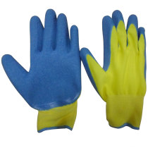 Colorful Garden Gloves Latex Palm Coated Work Glove